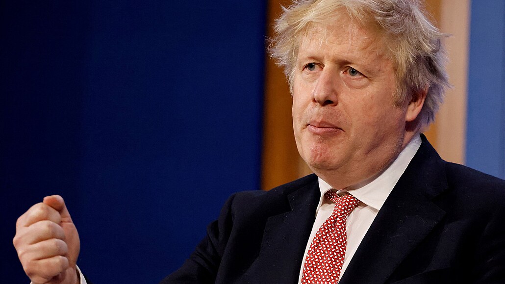 Britský premiér Boris Johnson.