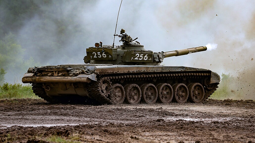 Tanky T-72 z výzbroje české armády