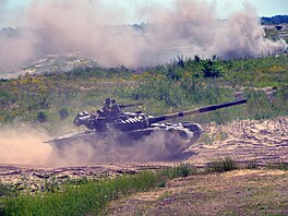 Ukrajinský tank T-80