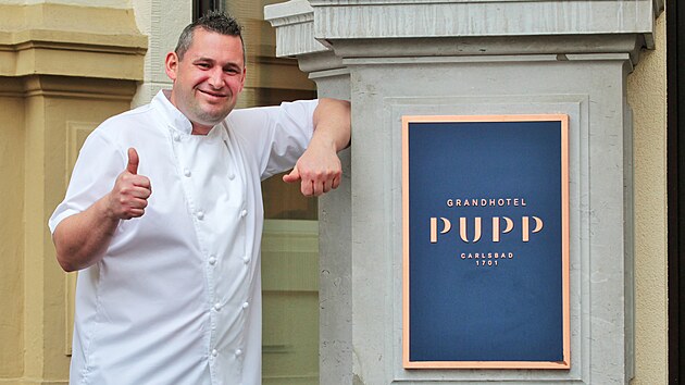 Mark Kempson, fkucha michelinsk londnsk restaurace Kitchen W8, pivezl do karlovarskho Grandhotelu Pupp svoje speciln tychodov menu.