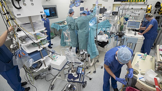 V praskm IKEMu v noru provedli prvn transplantaci jater od ijcho drce dosplmu pacientovi.