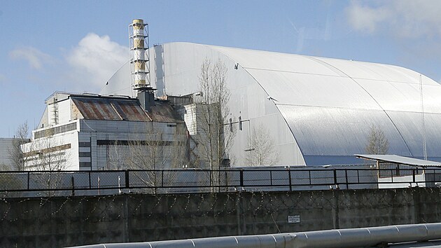 Jaderná elektrárna ernobyl na snímku z roku 2021