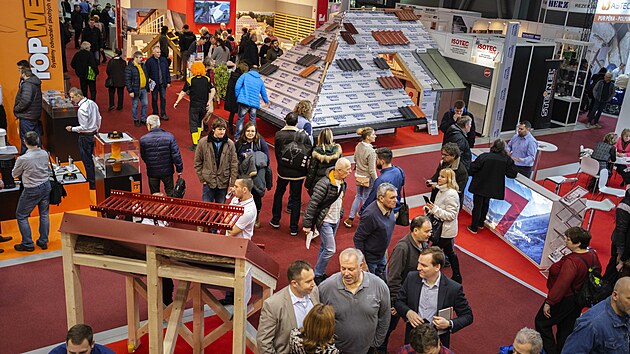The set of Střechy Praha trade fairs is live again in Letňany, Prague