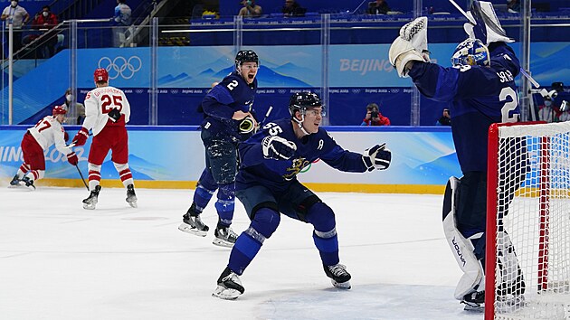Olympijsk turnaj v lednm hokej boj o zlato. Finsko - Rusko 2:1. ekn kon. Finov maj sv olympijsk zlato. (20. nora 2022)
