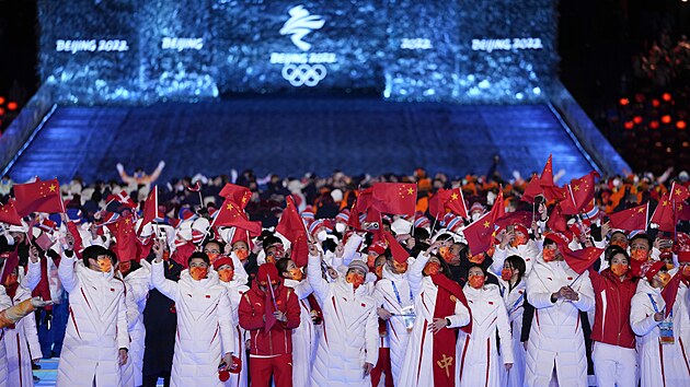 Olympijsk hry v Pekingu kon. Zimn sportovn svtek uzavr slavnostn...