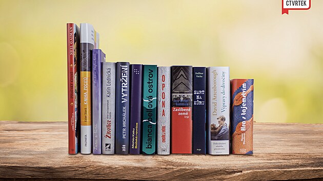 Dvanáct knih, které se prezentují v rámci jarního Velkého  knižního čtvrtku 2022