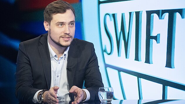 Hostem Rozstelu je ekonom Dominik Stroukal. (25. nora 2022)