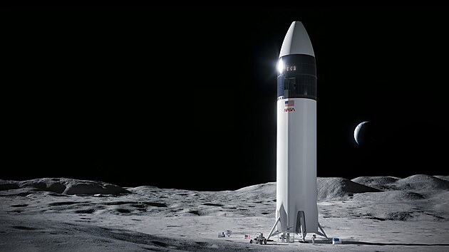 Oficiln koncept lunrn Starship (HLS) pro NASA