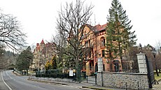 Generální konzulát Ruské federace v Karlových Varech v ulici Petra Velikého, po...