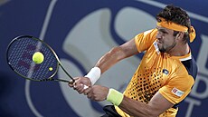 Ji�í Veselý ve finále turnaje v Dubaji