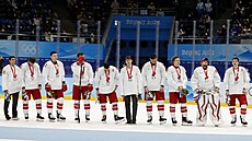 Zklamaní ruští hokejisté se stříbrnými medailemi po prohraném olympijském finále | na serveru Lidovky.cz | aktuální zprávy