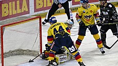 Utkání 55. kola hokejové extraligy: HC Sparta Praha - Motor eské Budjovice....