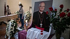 Louení veejnosti se zesnulým biskupem ostravsko-opavské diecéze Frantikem...