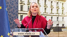 Ministryně obrany Jana Černochová promluvila na tiskové konferenci po... | na serveru Lidovky.cz | aktuální zprávy