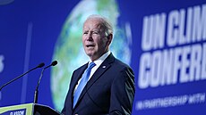 Americký prezident Joe Biden promluvil k národu v souvislosti s konfliktem mezi...