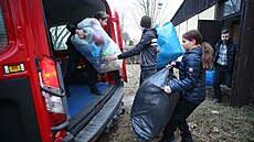 Materiální pomoc pro Ruskem napadenou Ukrajinu organizují i skauti v Bystici...