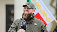 Čečenský lídr Ramzan Kadyrov promlouvá ke svým vojákům před jejich zapojením do... | na serveru Lidovky.cz | aktuální zprávy