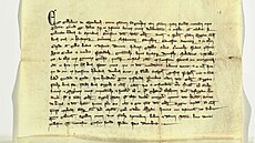 Listina o prodeji majetku ve Zlín královn Elice Rejce nese datum 28. února...