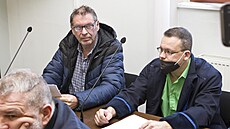 Pavel Hlávka u Okresního soudu Plze�-m�sto. Za �í�ení popla�né zprávy mu hrozí...