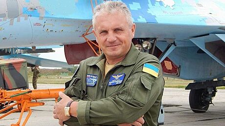 Elitní pilot ukrajinského letectva Oleksandr Oksanchenko