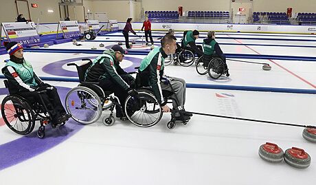 Rutí paralympijtí reprezentanti v curlingu.