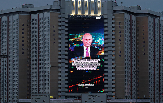 Ruský prezident Vladimir Putin přednesl tradiční poselství o stavu země (16....