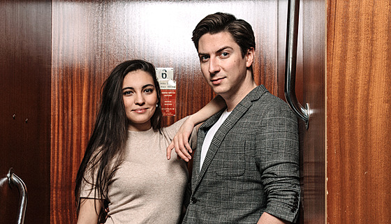 Sára Affa�ová a Martin Donutil