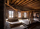 Rekonstrukce budovy Clam-Gallasova paláce v Praze je po tyech letech skoro u...