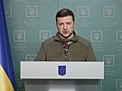 Ukrajinský prezident Volodomyr Zelenskyj zuí. Rusové oznamují dopedu své...