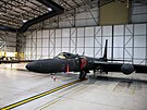 Americký špionážní stroj U-2s na britské základně ve Fairfordu (červen 2021)
