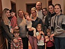 Tem ukrajinskm rodinm nabdli ubytovn manel Prokopovi z Polanky nad...