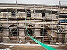 Rekonstrukce budov na zmku Karlova Koruna v Chlumci nad Cidlinou (25. 2. 2022)
