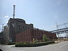 Jaderná elektrárna v Záporoí u msta Enerhodar (na snímku z roku 2008)
