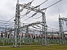 Pohled do rozvodny elektrické energie (ilustraní snímek)