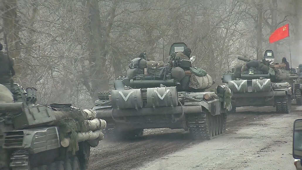 Snímek ze zábr zveejnných ruským ministerstvem obrany v úterý 9. bezna...