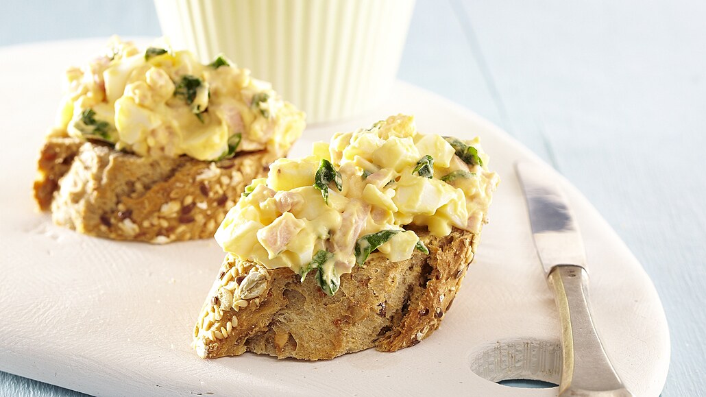 Vajíková pomazánka s kopivami