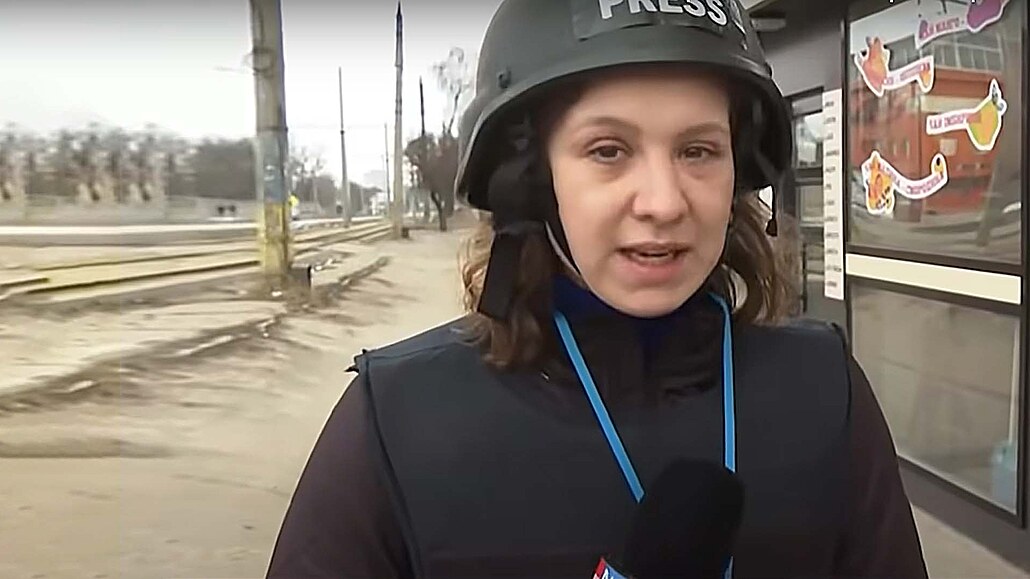 Reportérka CNN Prima NEWS Darja Stomatová
