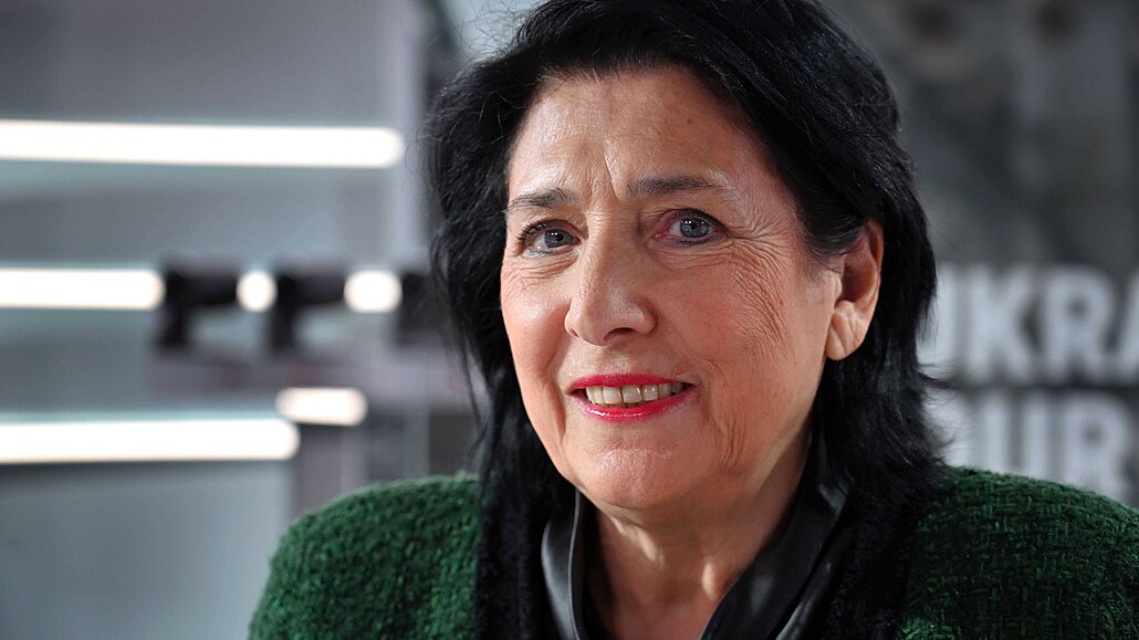 Gruzínská prezidentka Salome Zurabišviliová