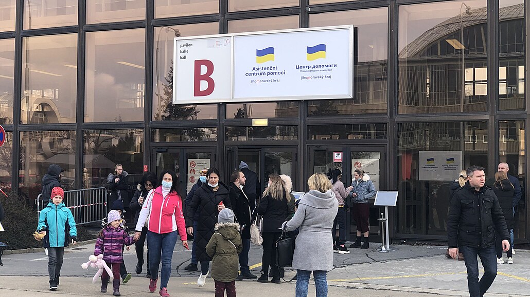 Krátce po vypuknutí ruské invaze vzniklo v Brn� asisten�ní centrum pro uprchlíky z Ukrajiny.