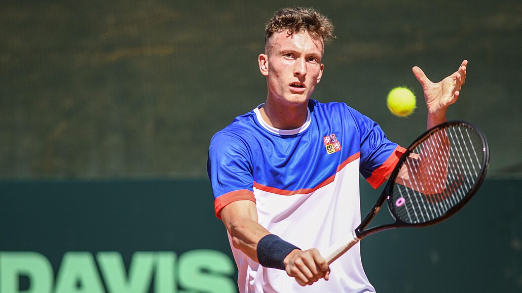 Jií Leheka se chystá v Buenos Aires na zápas Davis Cupu s Argentinou.