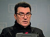 Šéf ukrajinské bezpečnostní rady Oleksij Danilov. (23. února 2022)