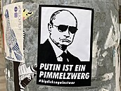 Putin ‚ho má malýho.‘ Momentka z Drážďan.