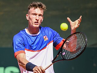 Jiří Lehečka se chystá v Buenos Aires na zápas Davis Cupu s Argentinou.