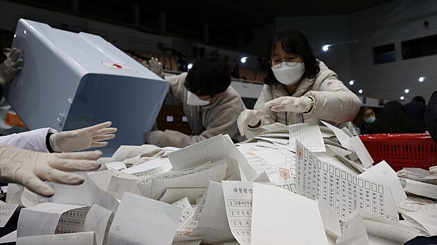 Prezidentsk volby v Jin Koreji (9. bezna.2022)