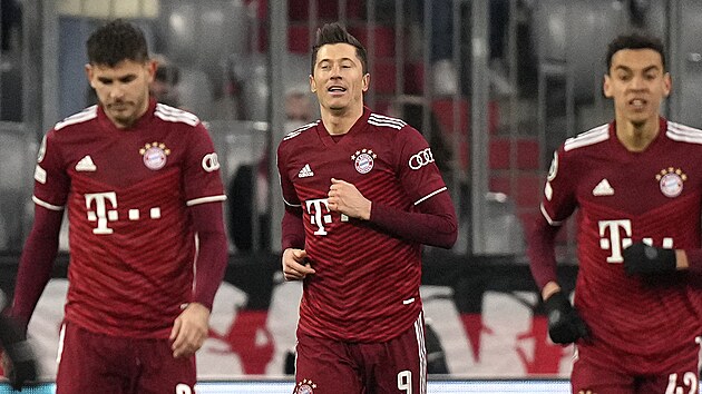 SPOKOJEN. Robert Lewandowski (Bayern) vstelil hattrick proti Salcburku za 23 minut.