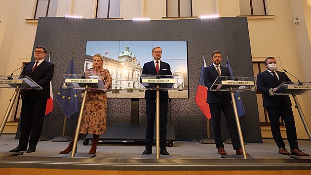 Tiskov konference vldy esk Republiky (9. bezna 2022)