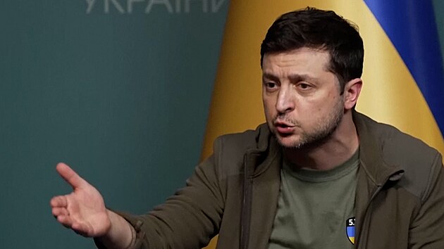 Ukrajinský prezident Volodymir Zelenskyj