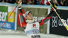 Norský ly�a� Atle Lie McGrath ne�ekan� vyhrál slalom Sv�tového poháru ve...