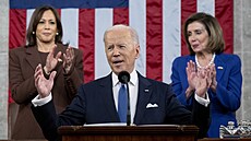 Prezident Spojených stát� Joe Biden vystoupil s jeho prvním poselstvím o stavu...