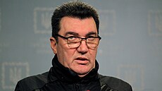 Šéf ukrajinské bezpečnostní rady Oleksij Danilov. (23. února 2022) | na serveru Lidovky.cz | aktuální zprávy